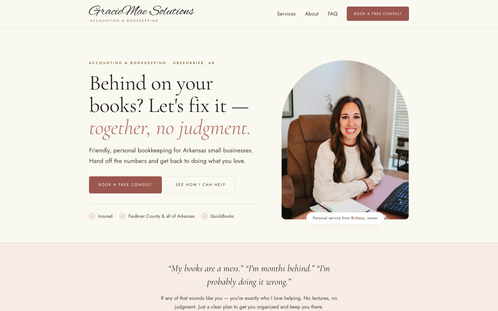GracieMae Solutions website